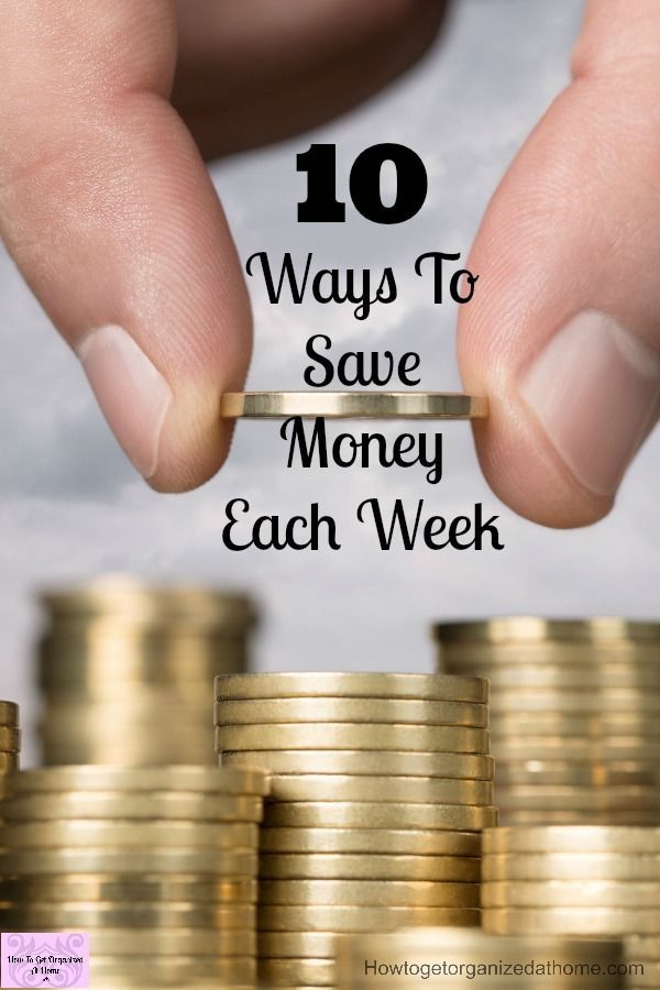 10 ways to save money at home