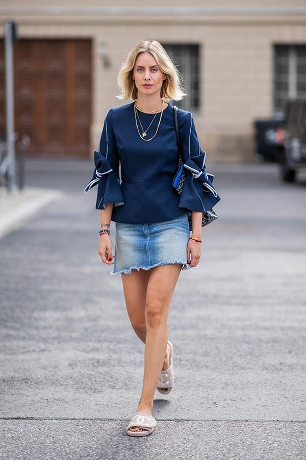 Life Hacks : 6 Ways to Wear a Jean Skirt - Destionation DIY - Home of ...